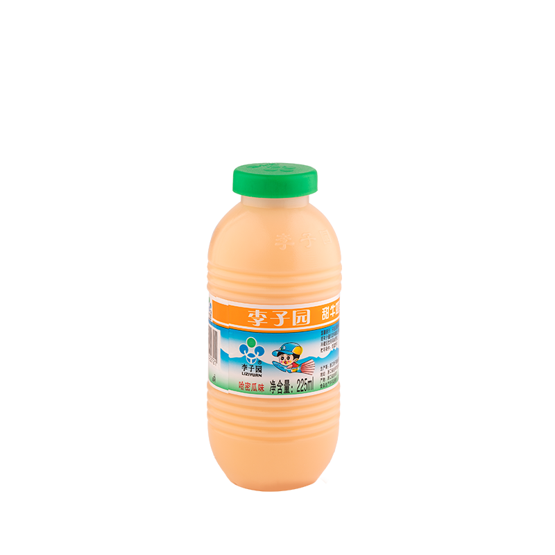 甜牛奶乳飲料（哈密瓜味），單瓶凈含量225ml